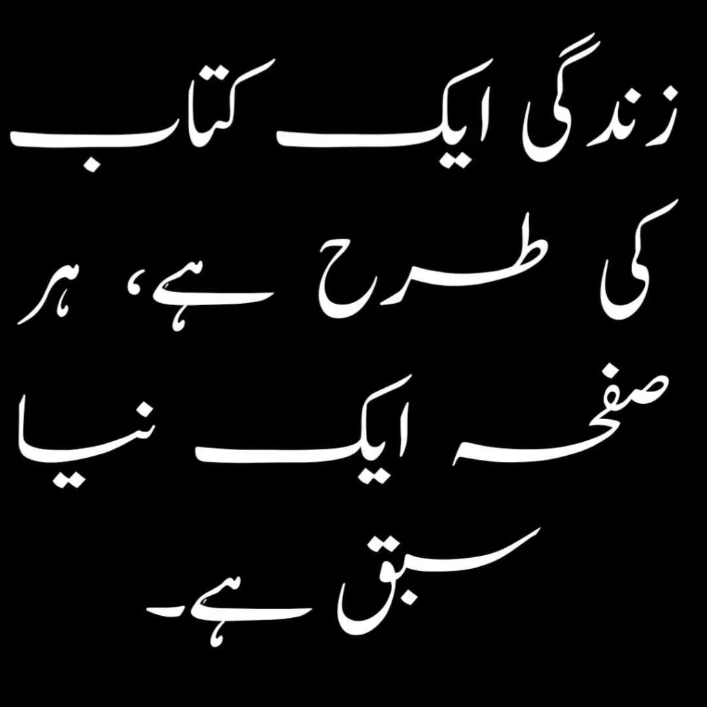 quotes in urdu about life