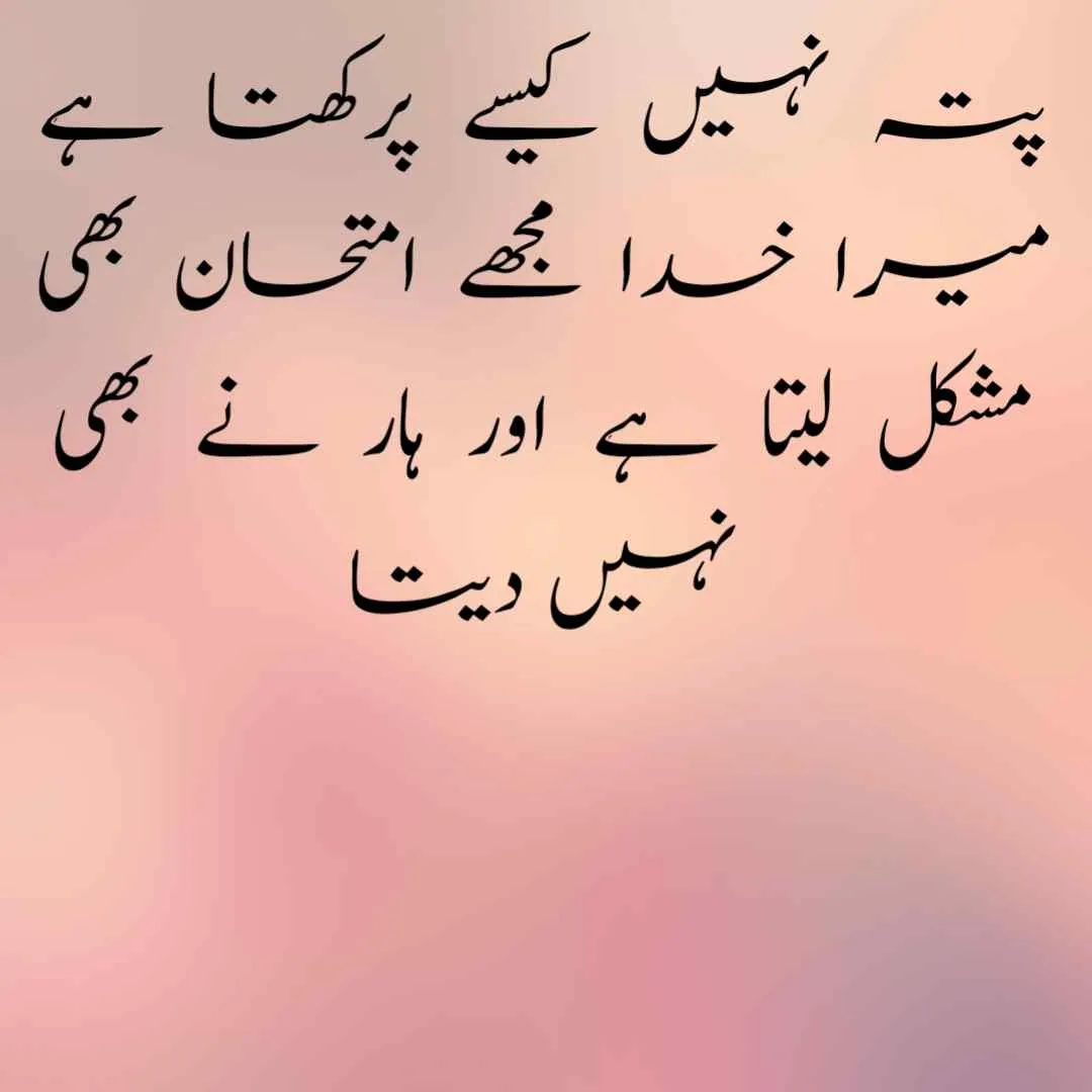 urdu quotes lines