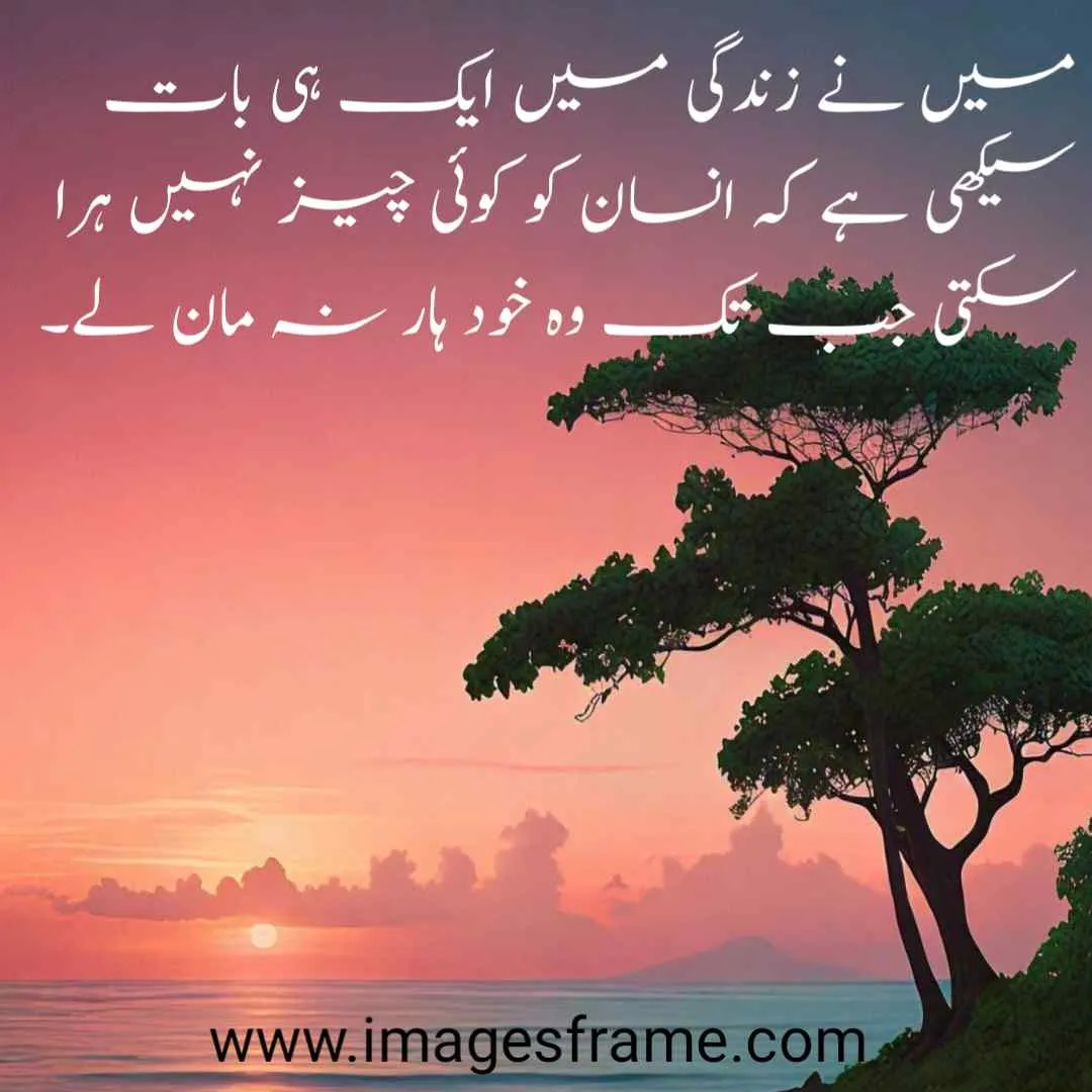 Urdu Inspirational Quotes