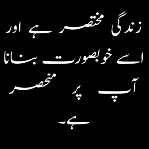 deep one line quotes in urdu