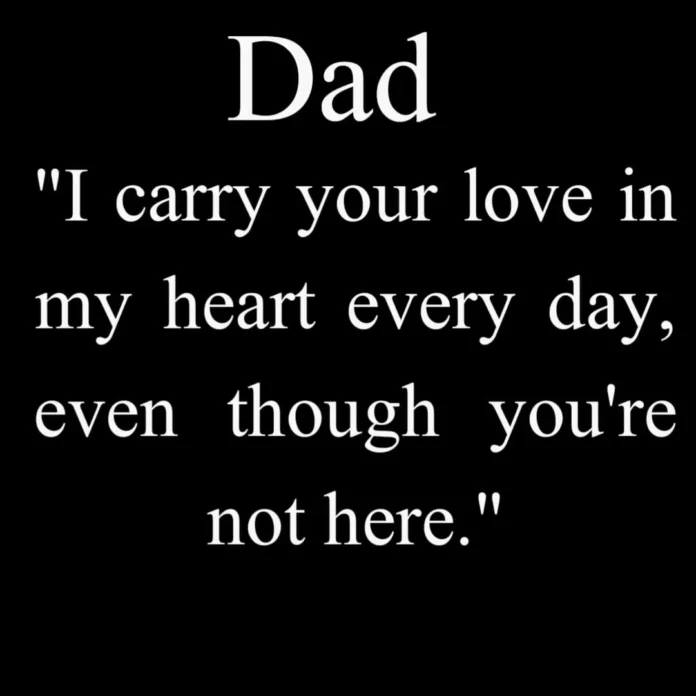 Missing Father Quotes After Death